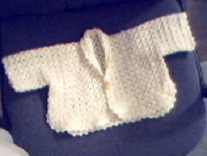 Easy Baby Sweater Free Crochet Pattern