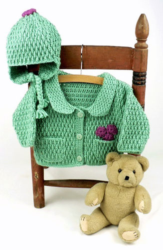 Eco Baby Set Free Crochet Pattern