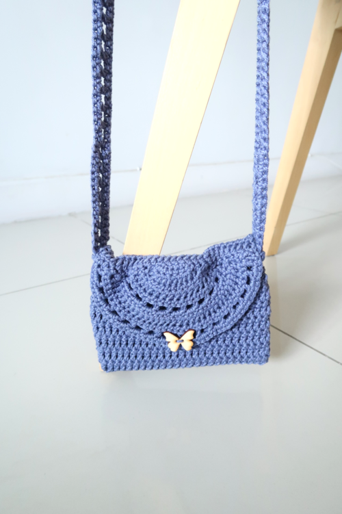 Eyelet Bag Free Crochet Pattern