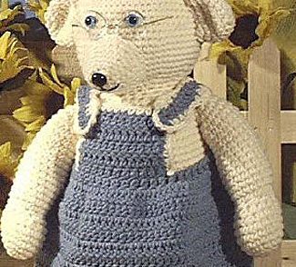 Granny Mouse Free Crochet Pattern