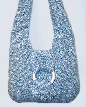 Hip Hobo Bag Free Crochet Pattern