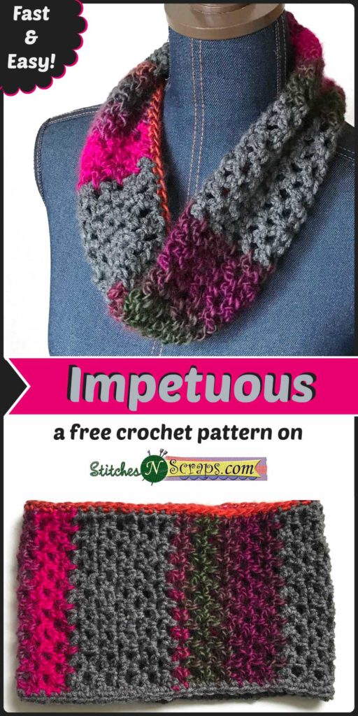 Impetuous Scarf Free Crochet Pattern