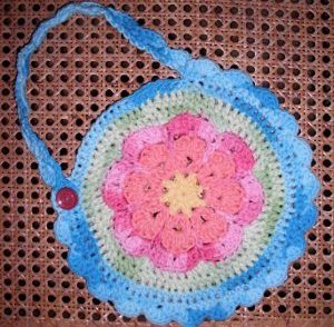 In Bloom Baby Bib Free Crochet Pattern