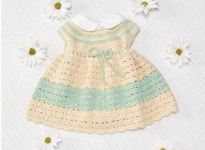 Infant Dress Free Crochet Pattern