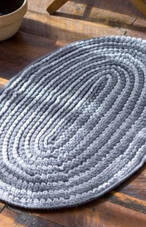 Infinity Rug Free Crochet Pattern