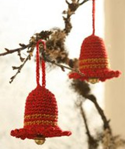 Jingle Bell Ornaments Free Crochet Pattern