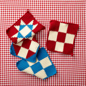 July Potholders Free Crochet Pattern