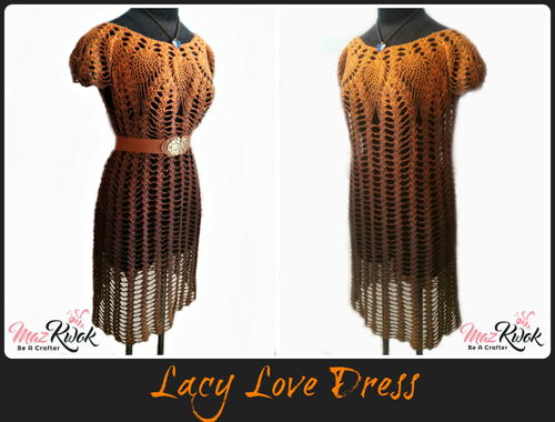 Lacy Love Dress Free Crochet Pattern