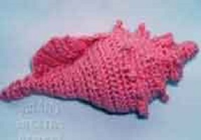 Large Sea Shell Free Crochet Pattern