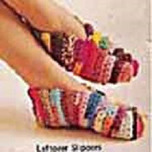 Leftover Slippers Free Crochet Pattern