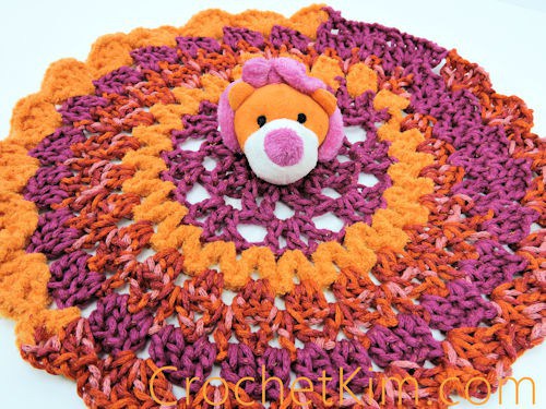 Lion Comfort Toy Free Crochet Pattern