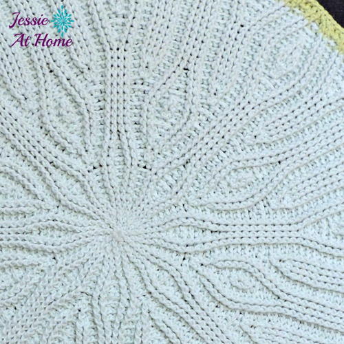 Mandala Rug Free Crochet Pattern