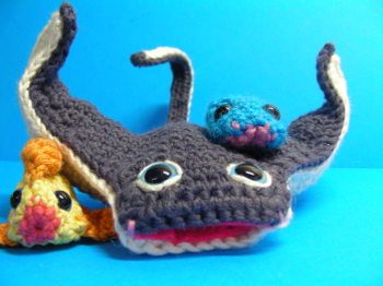 Manta Ray Toy Free Crochet Pattern