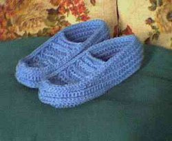Moccasin Slippers Free Crochet Pattern