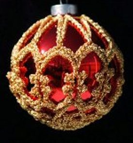 Ornament Cover Free Crochet Pattern