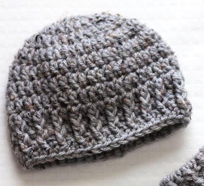 Parker Newborn Hat Free Crochet Pattern