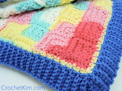 Patchwork Baby Blanket Free Crochet Pattern
