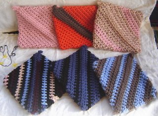 Potholder Free Crochet Pattern