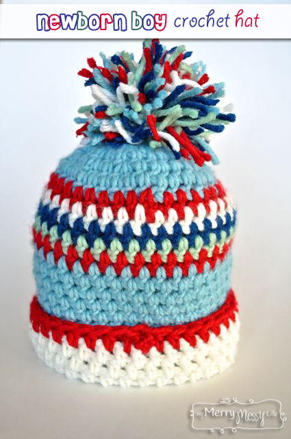 Quick Stitch Baby Hat Free Crochet Pattern