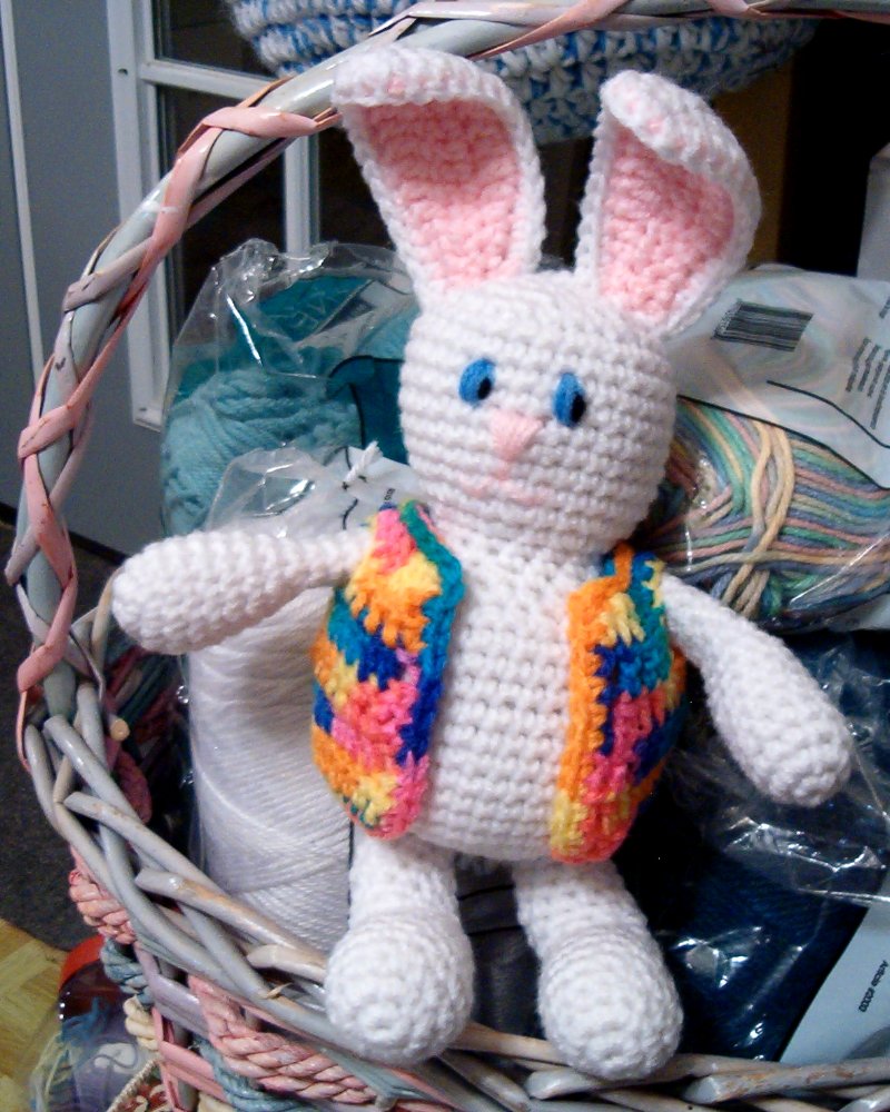 Rainbow Brite Bunny Free Crochet Pattern