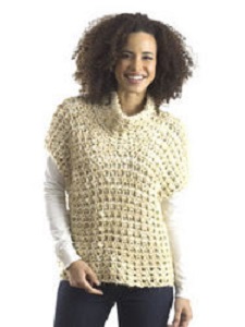 Simply Soft Vest Free Crochet Pattern