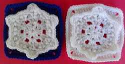 Snowflake Breeze Square Free Crochet Pattern