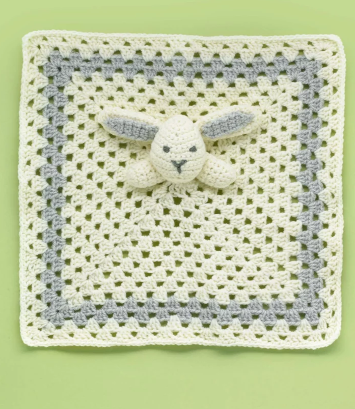 Snuggle Bunny Baby Blanket Free Crochet Pattern