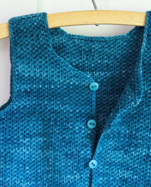 So Stylish Vest Free Crochet Pattern