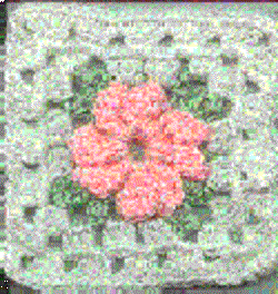 Soft Flower Granny Square Free Crochet Pattern