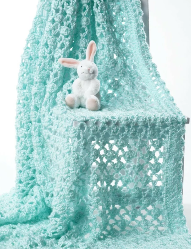 Softee Baby Blanket Free Crochet Pattern