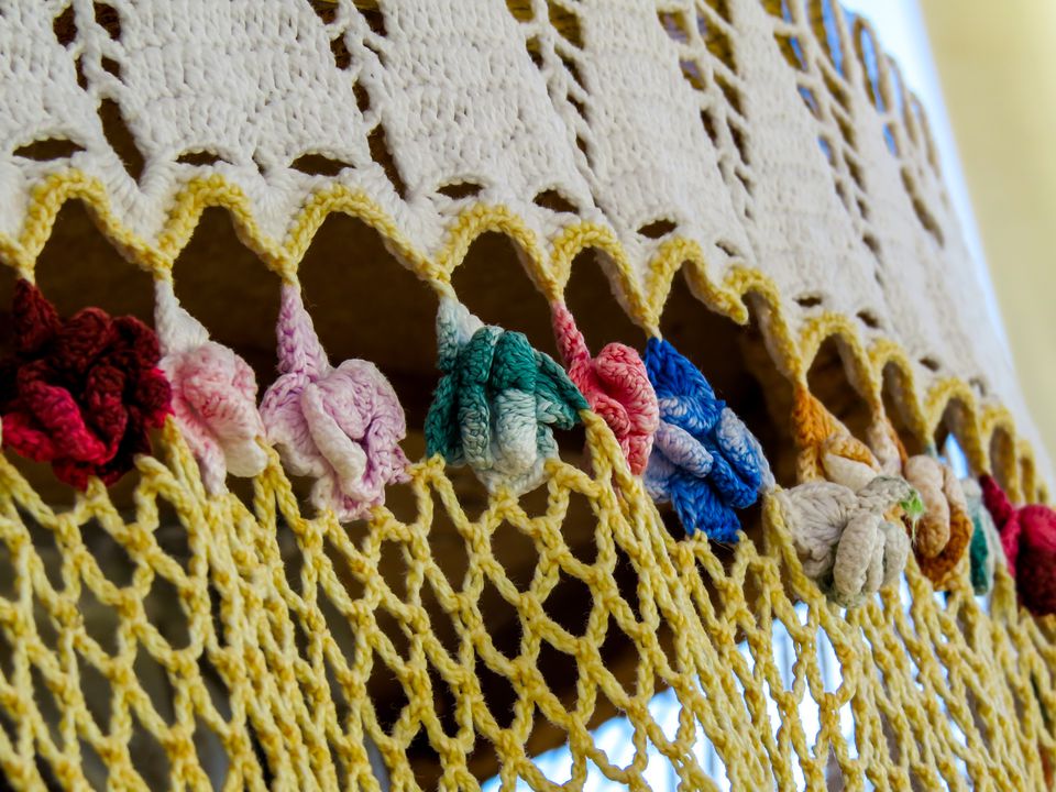 Solid Shell Stitch Towel Topper Free Crochet Pattern