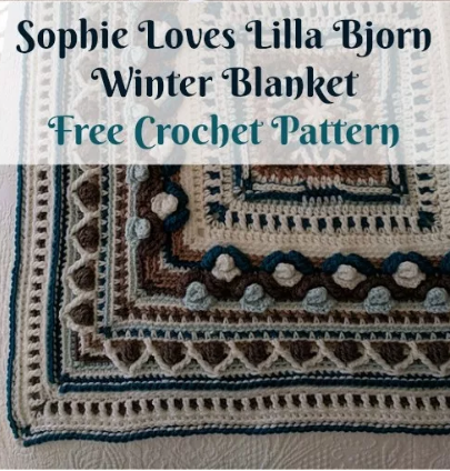 Sophie Winter Blanket Free Crochet Pattern