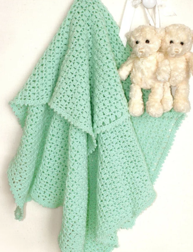 Sport Baby Blanket Free Crochet Pattern