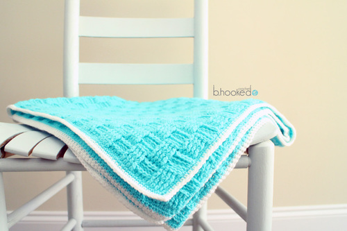 Springtime Baby Blanket Free Crochet Pattern
