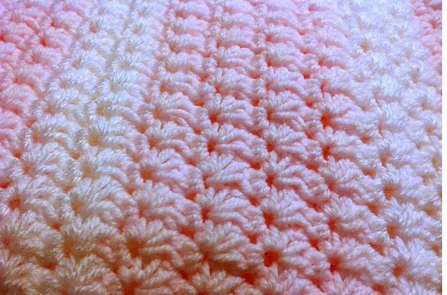 Star Stitch Blanket Free Crochet Pattern