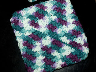 Star Stitch Potholder Free Crochet Pattern