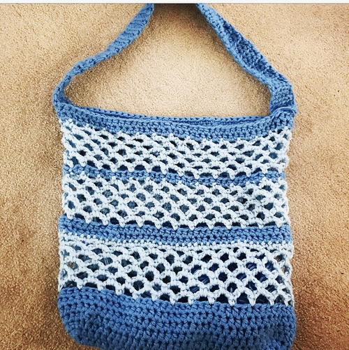 Summer Market Tote Bag Free Crochet Pattern