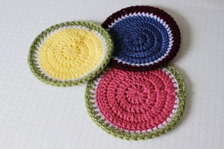 Summery Hot Pads Free Crochet Pattern