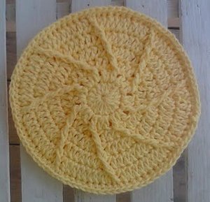 Sunny Skies Hotpad Free Crochet Pattern