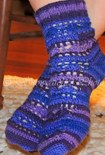Susie Socks Free Crochet Pattern