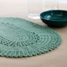 Table Lace Placemat Free Crochet Pattern
