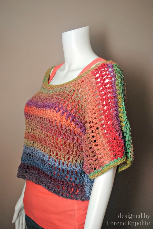 Textures Top Free Crochet Pattern