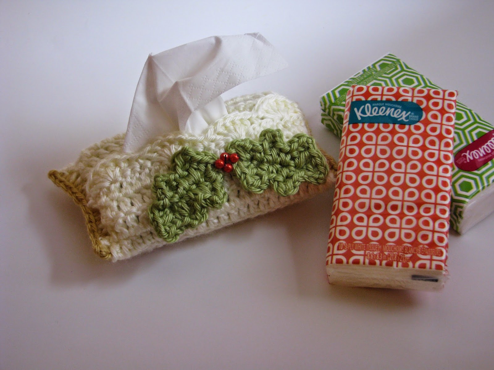 Travel Size Tissue Cover Free Crochet Pattern