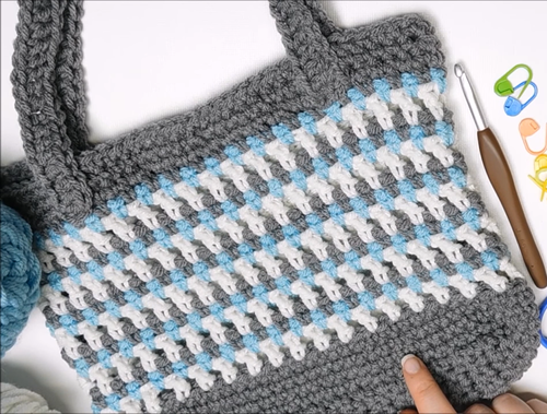 Trendy Tote Free Crochet Pattern
