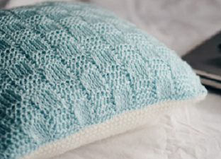 Tunisian Pillow Free Crochet Pattern