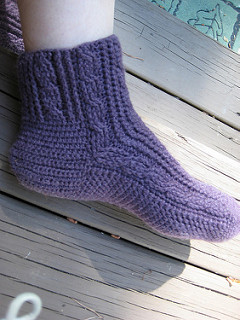 Twist Shout Socks Free Crochet Pattern