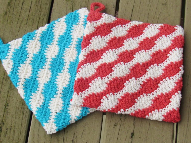 Urban Potholder Free Crochet Pattern