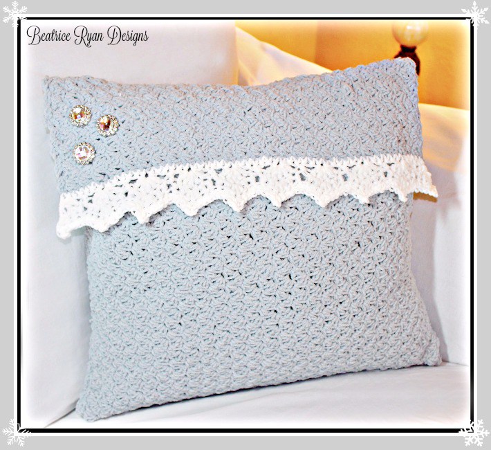 Victorian Pillow Free Crochet Pattern