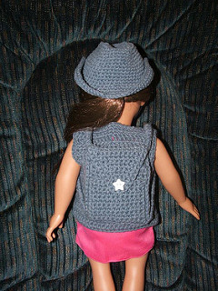 Western Doll Outfit Free Crochet Pattern