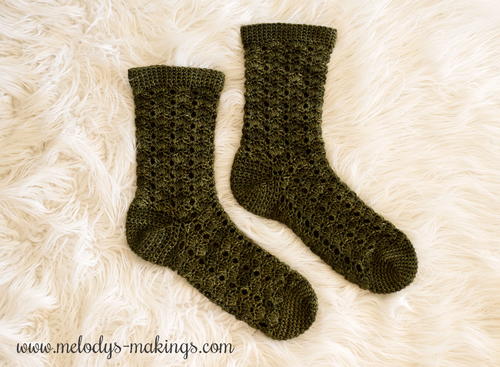 Wildlings Socks Free Crochet Pattern